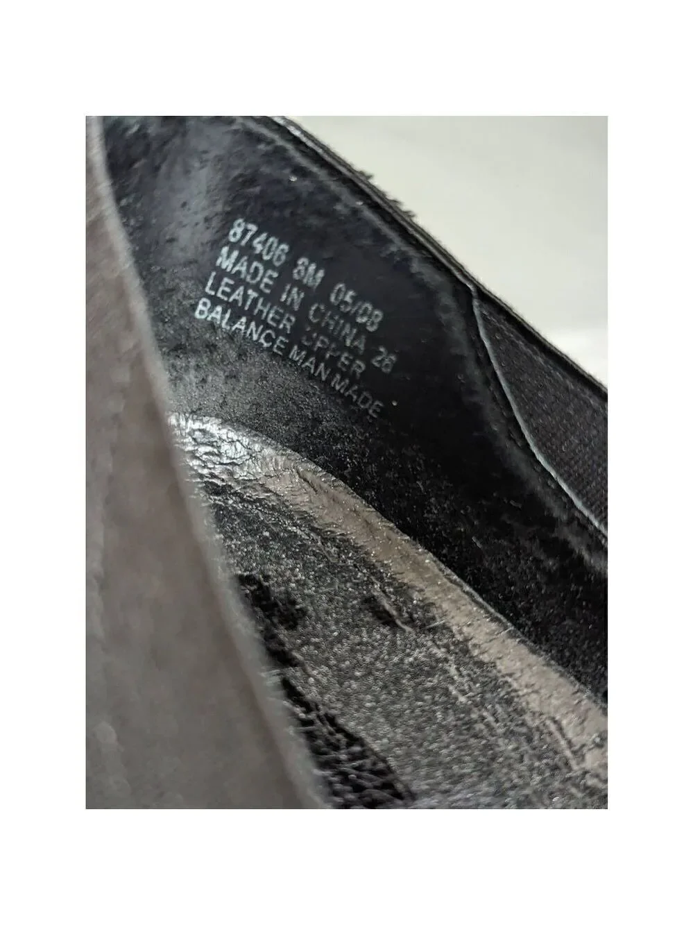 Clark's Women's Black Leather Artisan Slip On Walking Comfort Shoe Size 8M